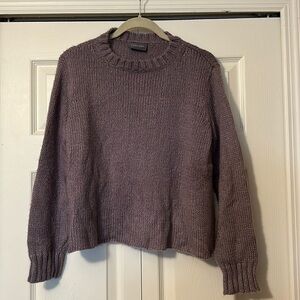 Wooden Ships Purple Crew Neck Sweater